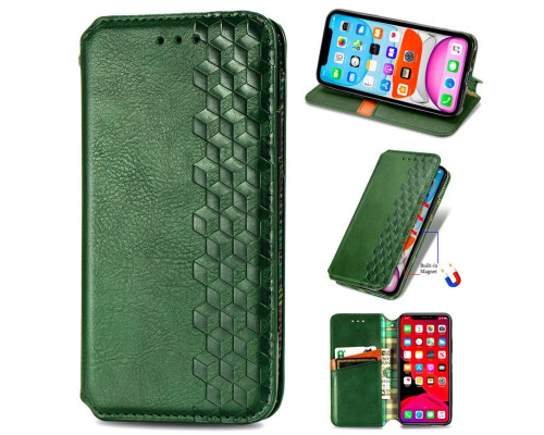 Чохол-книжка для смартфона Rubic Leather for Samsung Galaxy A05 Green