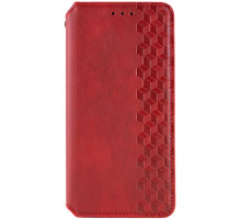 Чохол-книжка для смартфона Rubic Leather for Xiaomi Redmi Note 13 4G Red