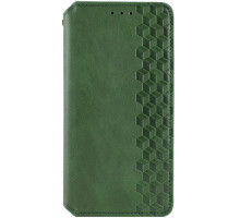 Чохол-книжка для смартфона Rubic Leather for Xiaomi Redmi Note 13 4G Green