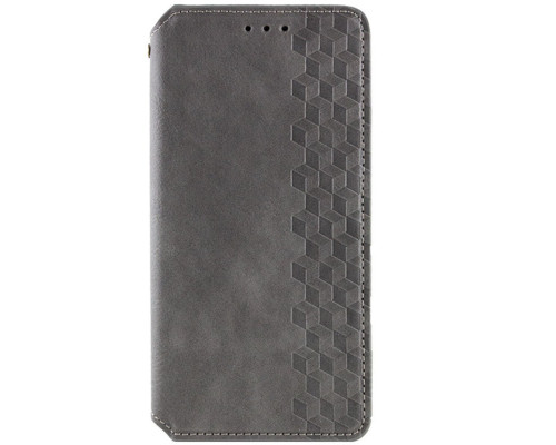 Чохол-книжка для смартфона Rubic Leather for Xiaomi Redmi Note 13 4G Grey