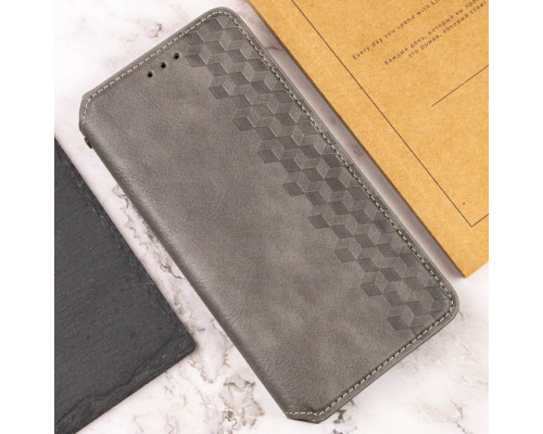 Чохол-книжка для смартфона Rubic Leather for Xiaomi Redmi Note 13 4G Grey