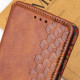 Чохол-книжка для смартфона Rubic Leather for Xiaomi Redmi 13C 4G/POCO С65 Brown