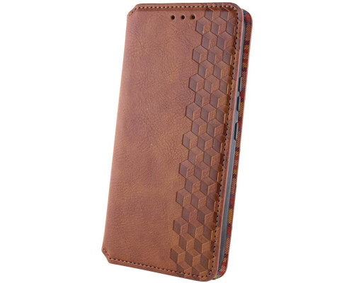 Чохол-книжка для смартфона Rubic Leather for Xiaomi Redmi 13C 4G/POCO С65 Brown