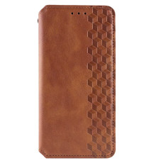 Чохол-книжка для смартфона Rubic Leather for Xiaomi Redmi 13C 4G/POCO С65 Brown