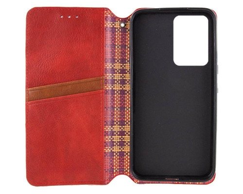 Чохол-книжка для смартфона Rubic Leather for Xiaomi Redmi 13 4G Red