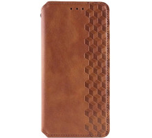 Чохол-книжка для смартфона Rubic Leather for Xiaomi Redmi 13 4G Brown