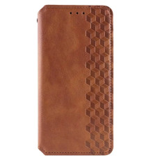 Чохол-книжка для смартфона Rubic Leather for Xiaomi Redmi 13 4G Brown