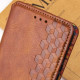 Чохол-книжка для смартфона Rubic Leather for Xiaomi Redmi 13 4G Brown