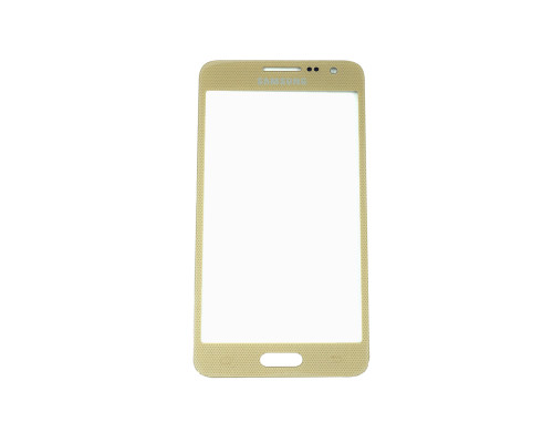 Скло корпусу для Samsung A300 Galaxy A3, gold, оригінал NBB-72964