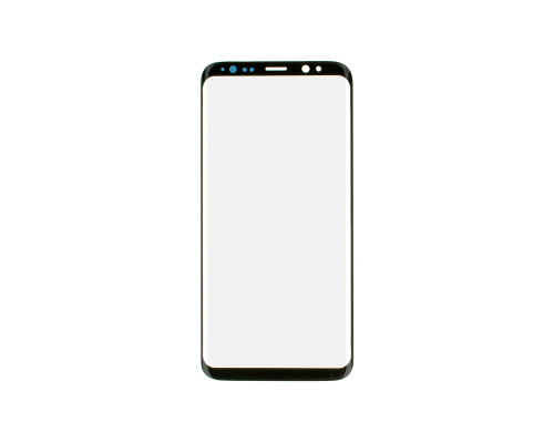 Скло корпусу з рамкою для Samsung Galaxy S8 G950, black, (оригінал) NBB-81626