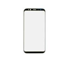 Скло корпусу з рамкою для Samsung Galaxy S8 G950, black, (оригінал) NBB-81626