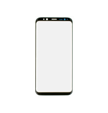 Скло корпусу з рамкою для Samsung Galaxy S8 G950, black, (оригінал) NBB-81626