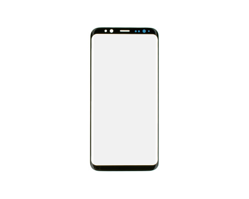 Скло корпусу з рамкою для Samsung Galaxy S8 G950, black, (оригінал) NBB-81626