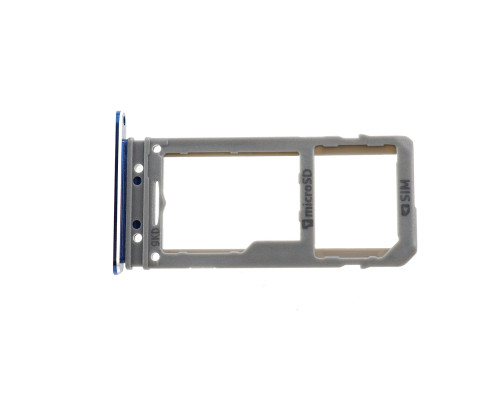 Утримувач SIM карти (Sim Holder, сім лоток, картоприймач) для Samsung (Note 8, N950F), blue NBB-78102