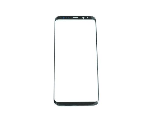 Скло корпусу для Samsung G955F Galaxy S8 Plus, midnight black, оригінал NBB-72977