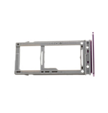 Утримувач SIM карти (Sim Holder, сім лоток, картоприймач) для Samsung (Note 9, N960), purple, single SIM NBB-78093