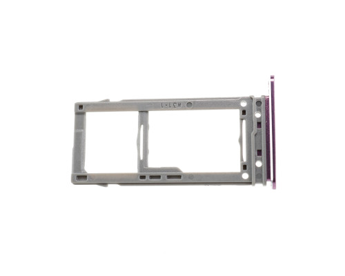 Утримувач SIM карти (Sim Holder, сім лоток, картоприймач) для Samsung (Note 9, N960), purple, single SIM NBB-78093