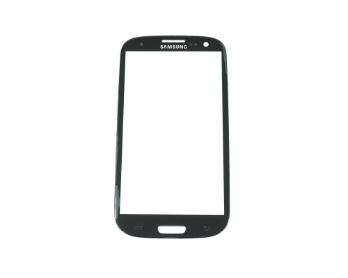 Скло корпусу для Samsung I9300 Galaxy S3, black, high copy NBB-72979