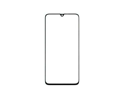 Скло корпусу з рамкою для Samsung A70 A705, black, (оригінал) NBB-81632