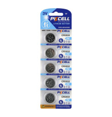 Батарейка PKCELL CR2032 (PC/CR2032-5B) (5од.) CR2032 ma38600_3867450