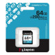 Карта пам'яті SDXC (UHS-1 U3) Kingston Canvas Go! Plus 64Gb class 10 A2 V30 (R200MB/s) (SDG4/64GB)