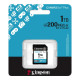 Карта пам'яті SDXC (UHS-1 U3) Kingston Canvas Go! Plus 1Tb class 10 A2 V30 (R200MB/s, W160MB/s) (SDG4/1TB)