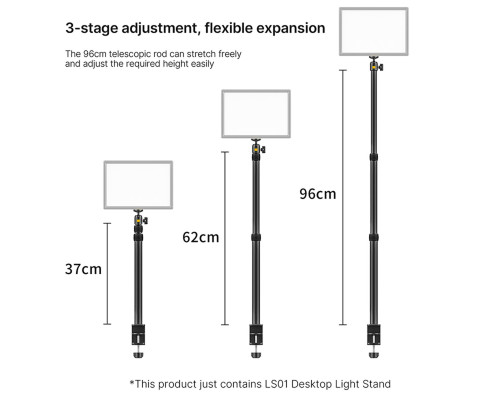 Штатив-тримач Ulanzi Vijim Desktop Extendable Light Stand (UV-2248 LS01) (UV-2248)