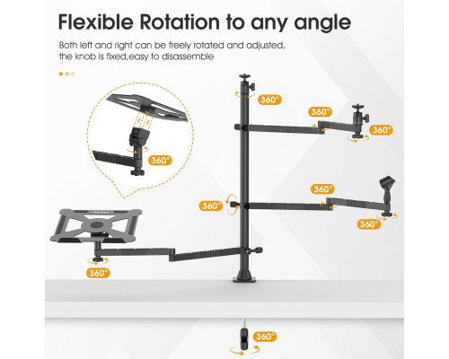 Штатив-тримач Ulanzi LS23 desktop setup stand (UV-2913 LS23) (UV-2913)