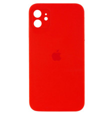 Чохол для смартфона Silicone Full Case AA Camera Protect for Apple iPhone 12 11,Red