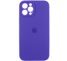 Чохол для смартфона Silicone Full Case AA Camera Protect for Apple iPhone 12 Pro 22,Dark Purple