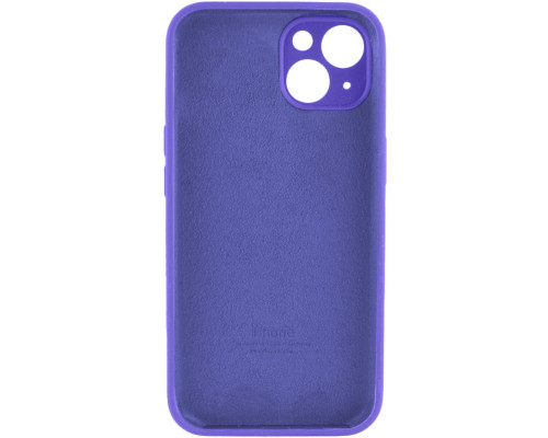 Чохол для смартфона Silicone Full Case AA Camera Protect for Apple iPhone 13 22,Dark Purple