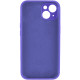 Чохол для смартфона Silicone Full Case AA Camera Protect for Apple iPhone 13 22,Dark Purple