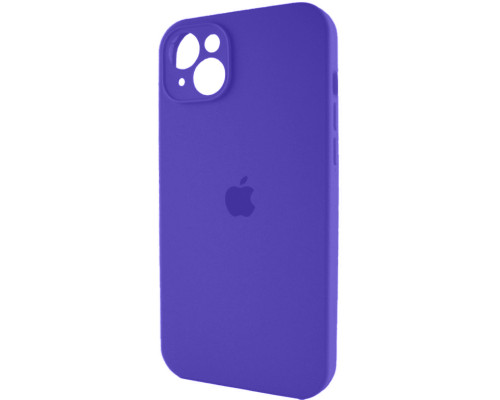 Чохол для смартфона Silicone Full Case AA Camera Protect for Apple iPhone 13 22,Dark Purple