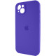 Чохол для смартфона Silicone Full Case AA Camera Protect for Apple iPhone 13 22,Dark Purple