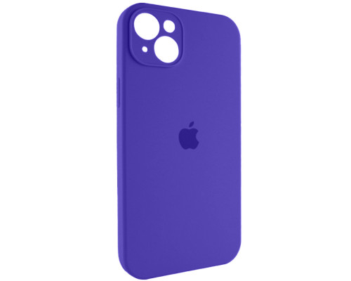 Чохол для смартфона Silicone Full Case AA Camera Protect for Apple iPhone 13 22,Dark Purple