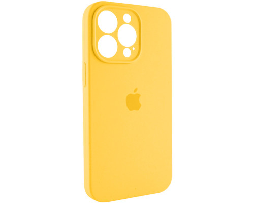 Чохол для смартфона Silicone Full Case AA Camera Protect for Apple iPhone 14 Pro 56,Sunny Yellow