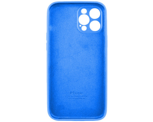 Чохол для смартфона Silicone Full Case AA Camera Protect for Apple iPhone 12 Pro 38,Surf Blue