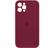 Чохол для смартфона Silicone Full Case AA Camera Protect for Apple iPhone 12 Pro 47,Plum