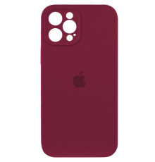 Чохол для смартфона Silicone Full Case AA Camera Protect for Apple iPhone 12 Pro 47,Plum