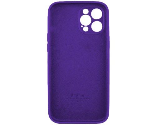 Чохол для смартфона Silicone Full Case AA Camera Protect for Apple iPhone 12 Pro Max 54,Amethist