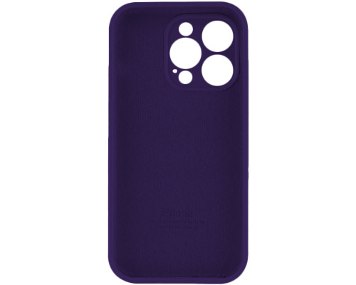 Чохол для смартфона Silicone Full Case AA Camera Protect for Apple iPhone 13 Pro Max 59,Berry Purple