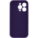 Чохол для смартфона Silicone Full Case AA Camera Protect for Apple iPhone 13 Pro Max 59,Berry Purple