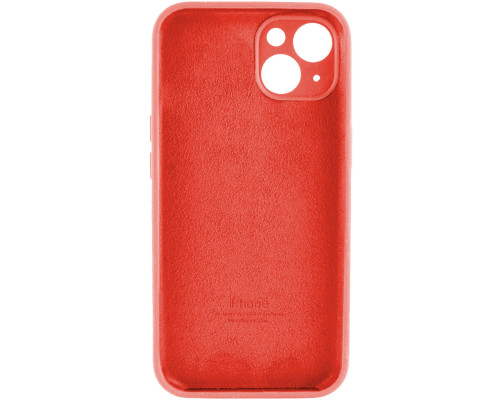 Чохол для смартфона Silicone Full Case AA Camera Protect for Apple iPhone 15 18,Peach