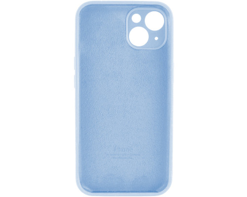 Чохол для смартфона Silicone Full Case AA Camera Protect for Apple iPhone 15 27,Mist Blue