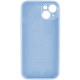 Чохол для смартфона Silicone Full Case AA Camera Protect for Apple iPhone 15 27,Mist Blue