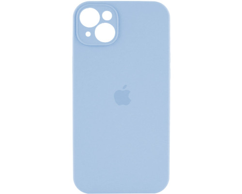 Чохол для смартфона Silicone Full Case AA Camera Protect for Apple iPhone 15 27,Mist Blue