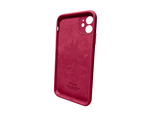 Чохол для смартфона Silicone Full Case AA Camera Protect for Apple iPhone 11 Pro кругл 35,Maroon