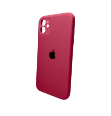 Чохол для смартфона Silicone Full Case AA Camera Protect for Apple iPhone 11 Pro кругл 35,Maroon