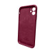 Чохол для смартфона Silicone Full Case AA Camera Protect for Apple iPhone 11 Pro Max кругл 47,Plum