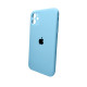 Чохол для смартфона Silicone Full Case AA Camera Protect for Apple iPhone 11 Pro кругл 44,Light Blue